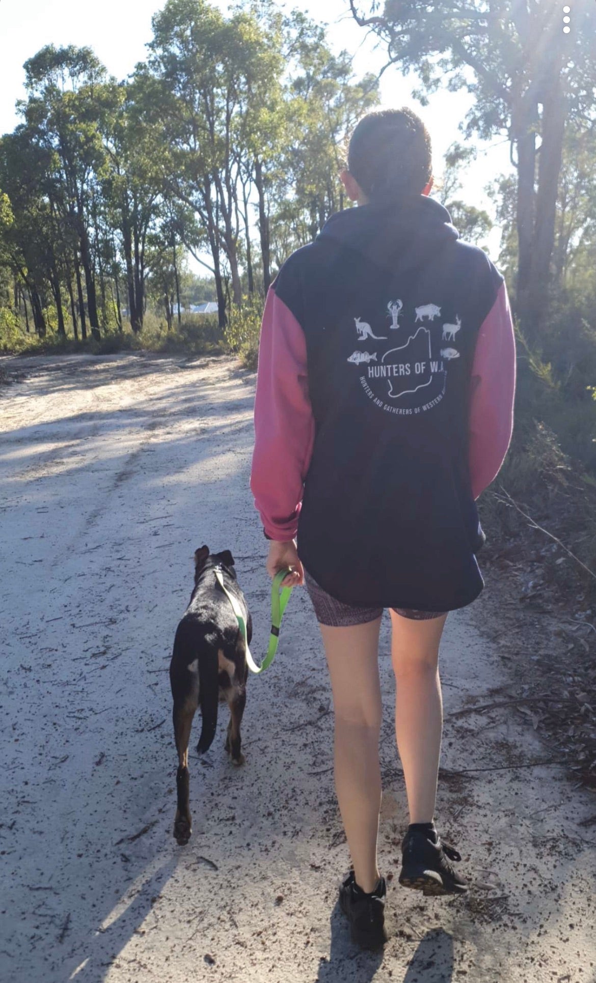 Hot Pink/Navy Hoody